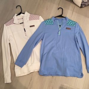 Two Vineyard vines Long Sleeve